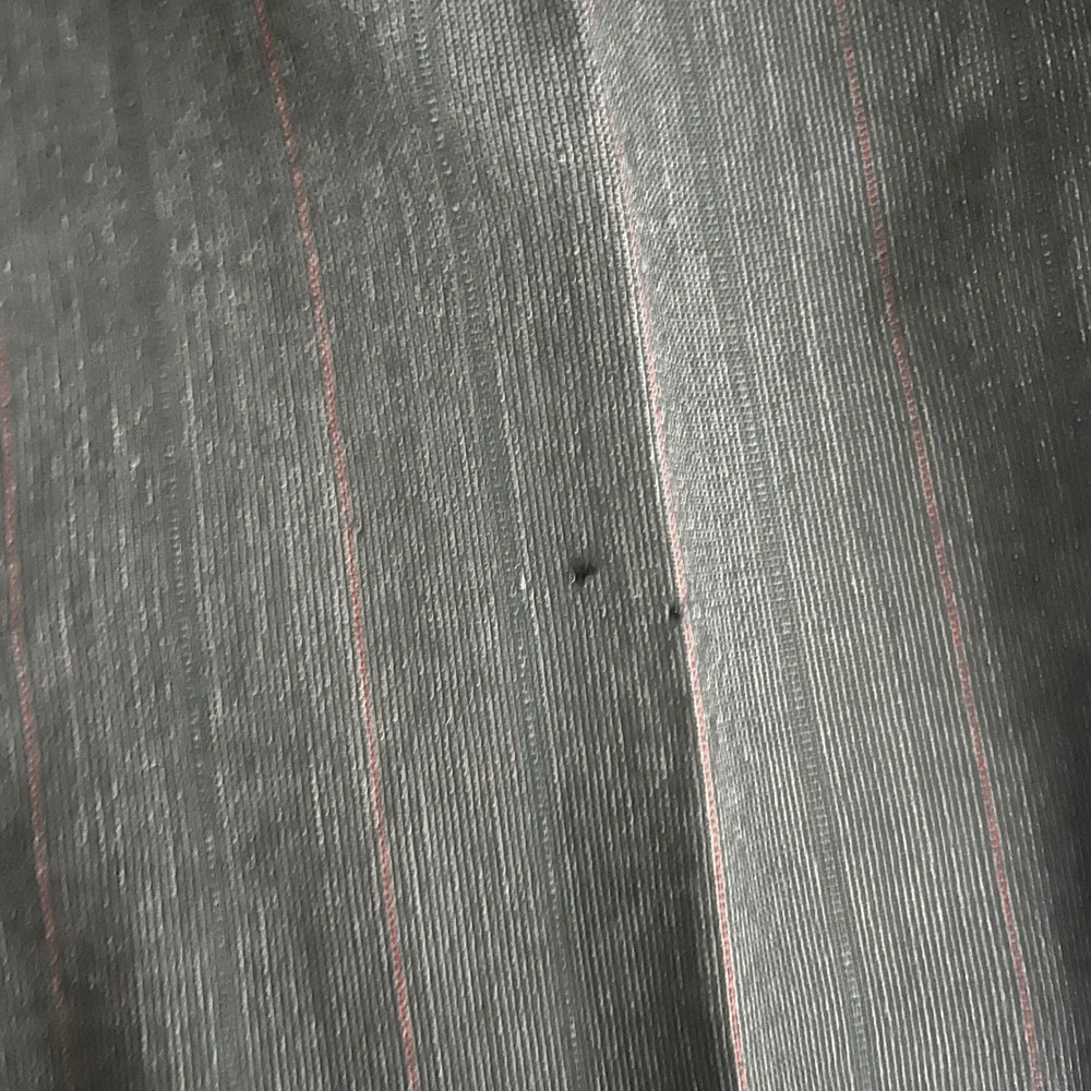 H. Freeman & Son 2-Piece Suit Mens 44R W38 Charcoal Grey Pinstripe Vintage USA